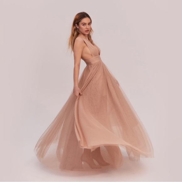 Miranda Dress with Tulle - Picture 4 of 6